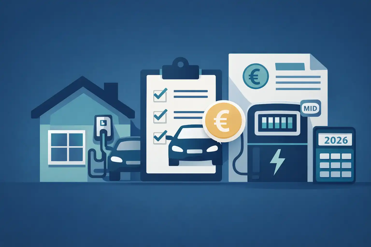 Dienstwagen zu Hause laden 2026