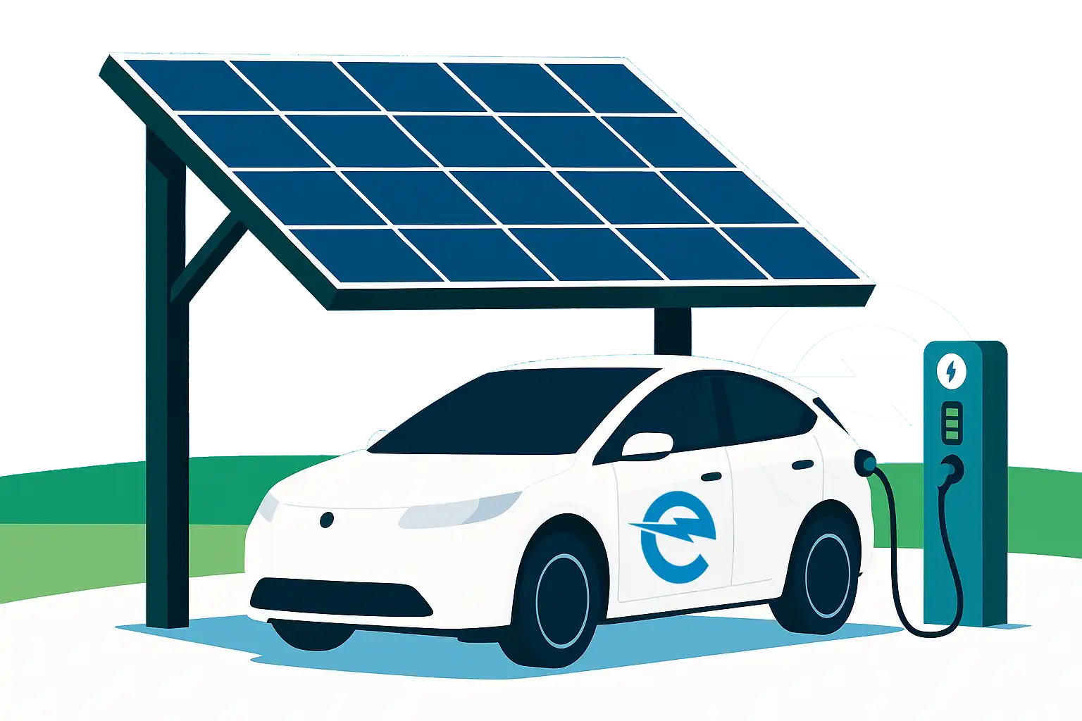 Mobilität neu denken. Ladeinfrastruktur einfach machen. Ladeinfrastruktur: E-Auto, Solarcarport, Ladestation