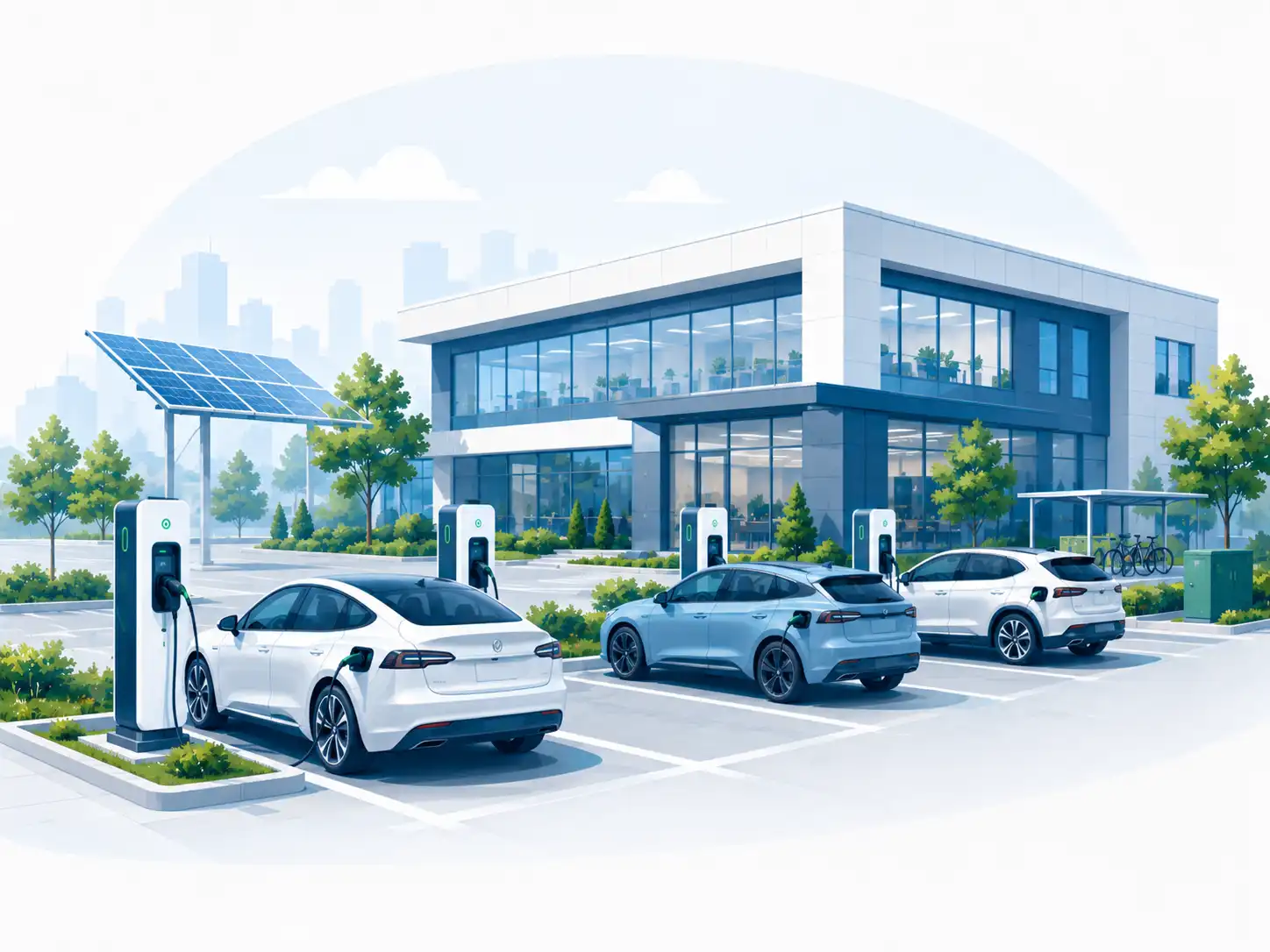 Über emobicon Ladeinfrastruktur für Unternehmen