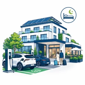 Ladepunkte für Hotelgäste