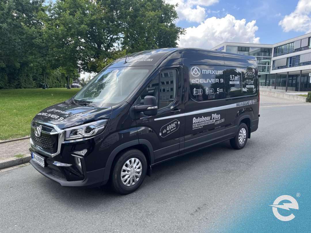 Elektro-Nutzfahrzeuge wie der Maxus eDeliver 9
